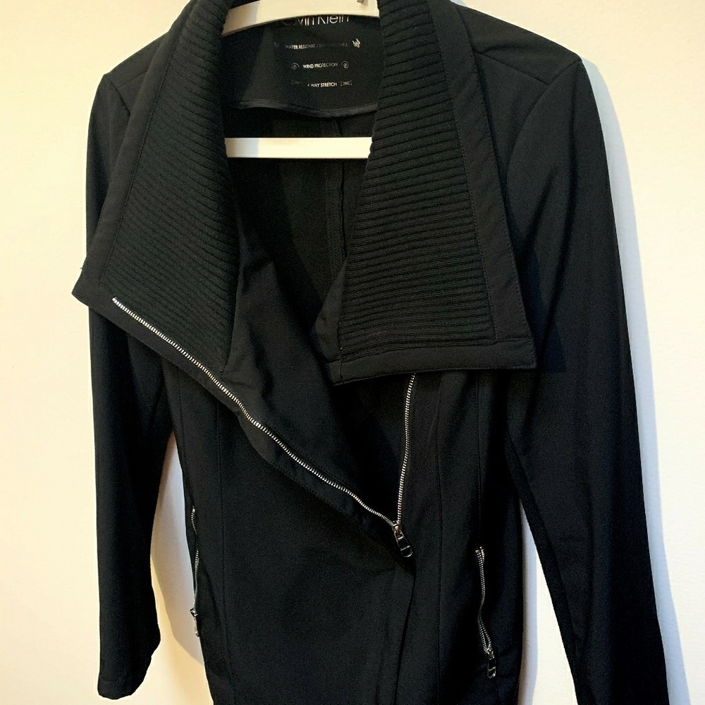 CALVIN KLEIN BLACK SIDE ZIP JACKET - Picture 7 of 8